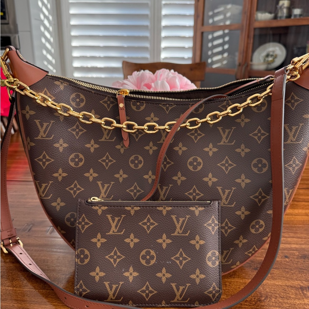 Louis Vuitton Brown Monogram Crossbody Bag